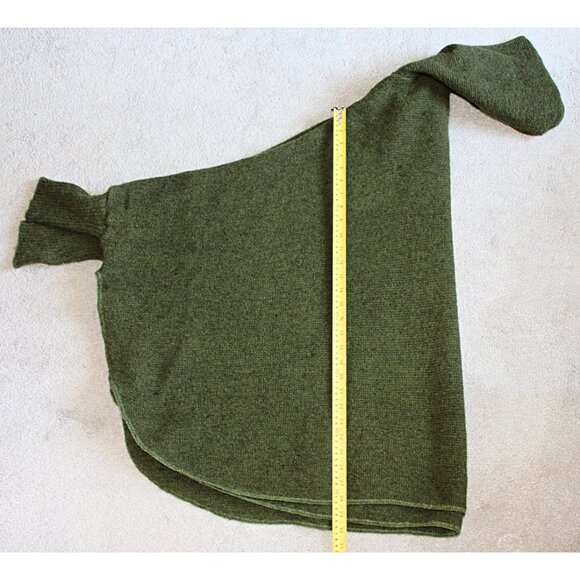 Kidka Iceland - 100% Wool Hooded Poncho, Made in Iceland, One Size - Picture 11 of 13